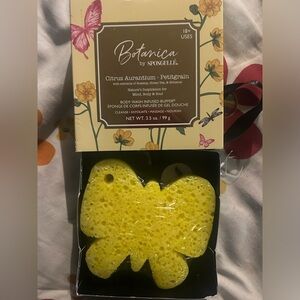 Botanica Citrus Aurantium Petitgrain Butterfly Body Wash Infused Buffer